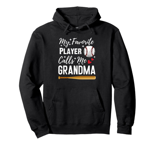 Baseball My Favorite Player Calls Me Hoodie - Custom Art Print Unisex - T-Shirt, Sweatshirt, Hoodie