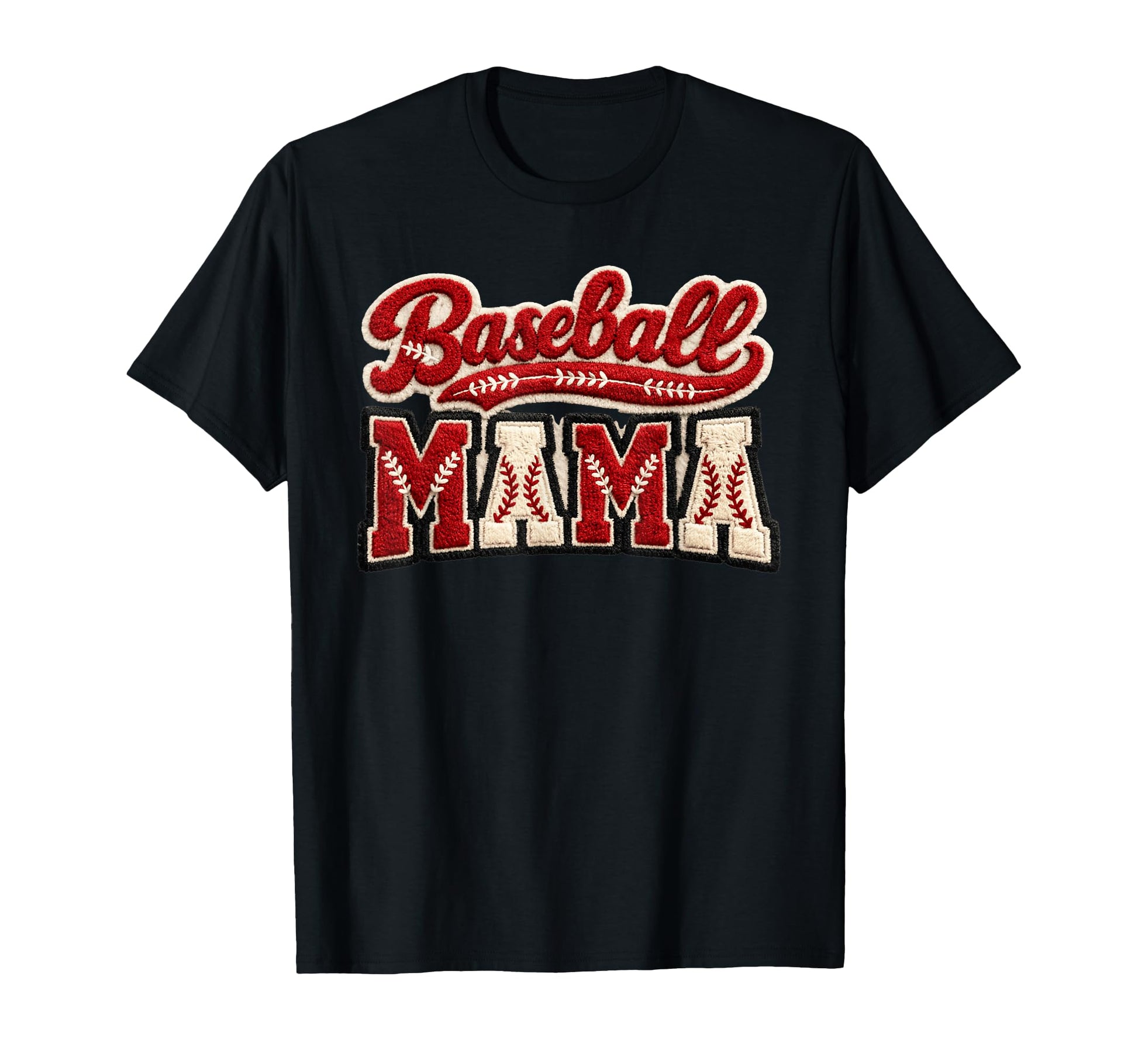 Proud Baseball Mama Fan Athletic Sporty T-Shirt - Novelty Apparel Unisex - T-Shirt, Sweatshirt, Hoodie