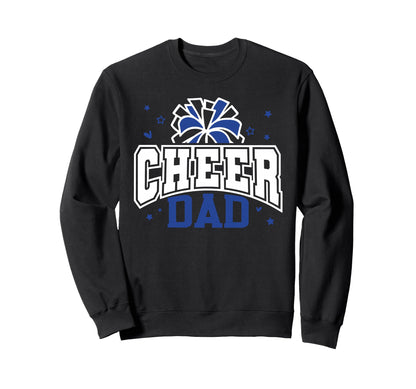 Cheer Dad Cheerleader Cheerleading Sweatshirt - Minimalist Print Unisex - T-Shirt, Sweatshirt, Hoodie