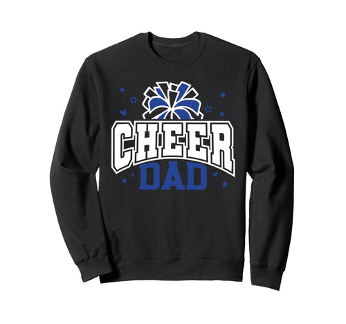 Cheer Dad Cheerleader Cheerleading Sweatshirt - Minimalist Print Unisex - T-Shirt, Sweatshirt, Hoodie