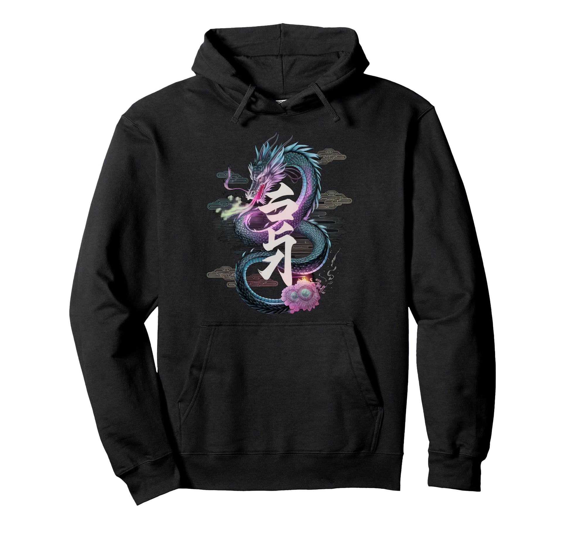 Japanese Aesthetic Streetwear Backprint Hoodie - Unique Graphic for Adults - T-Shirt, Sweatshirt, Hoodie