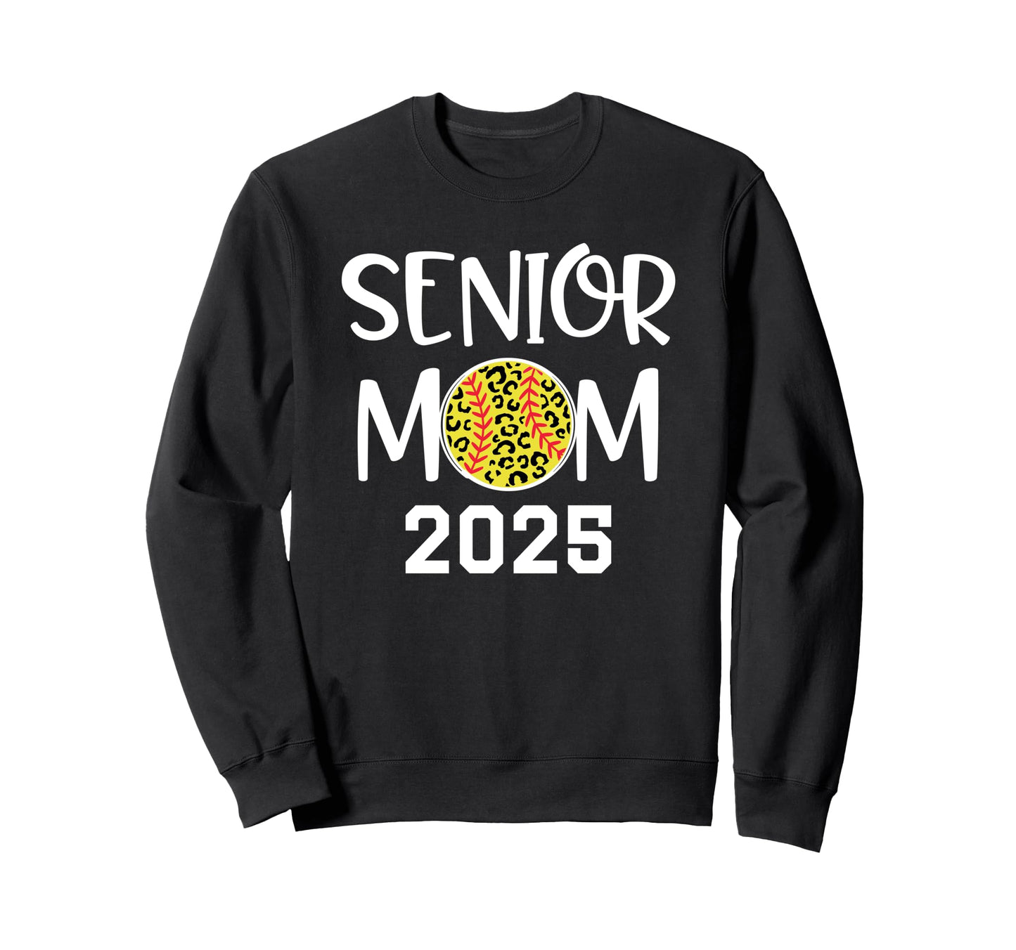 Senior Mom Softball Mom Game Day Sweatshirt - Aesthetic Graphic Unisex - T-Shirt, Sweatshirt, Hoodie