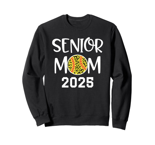 Senior Mom Softball Mom Game Day Sweatshirt - Aesthetic Graphic Unisex - T-Shirt, Sweatshirt, Hoodie