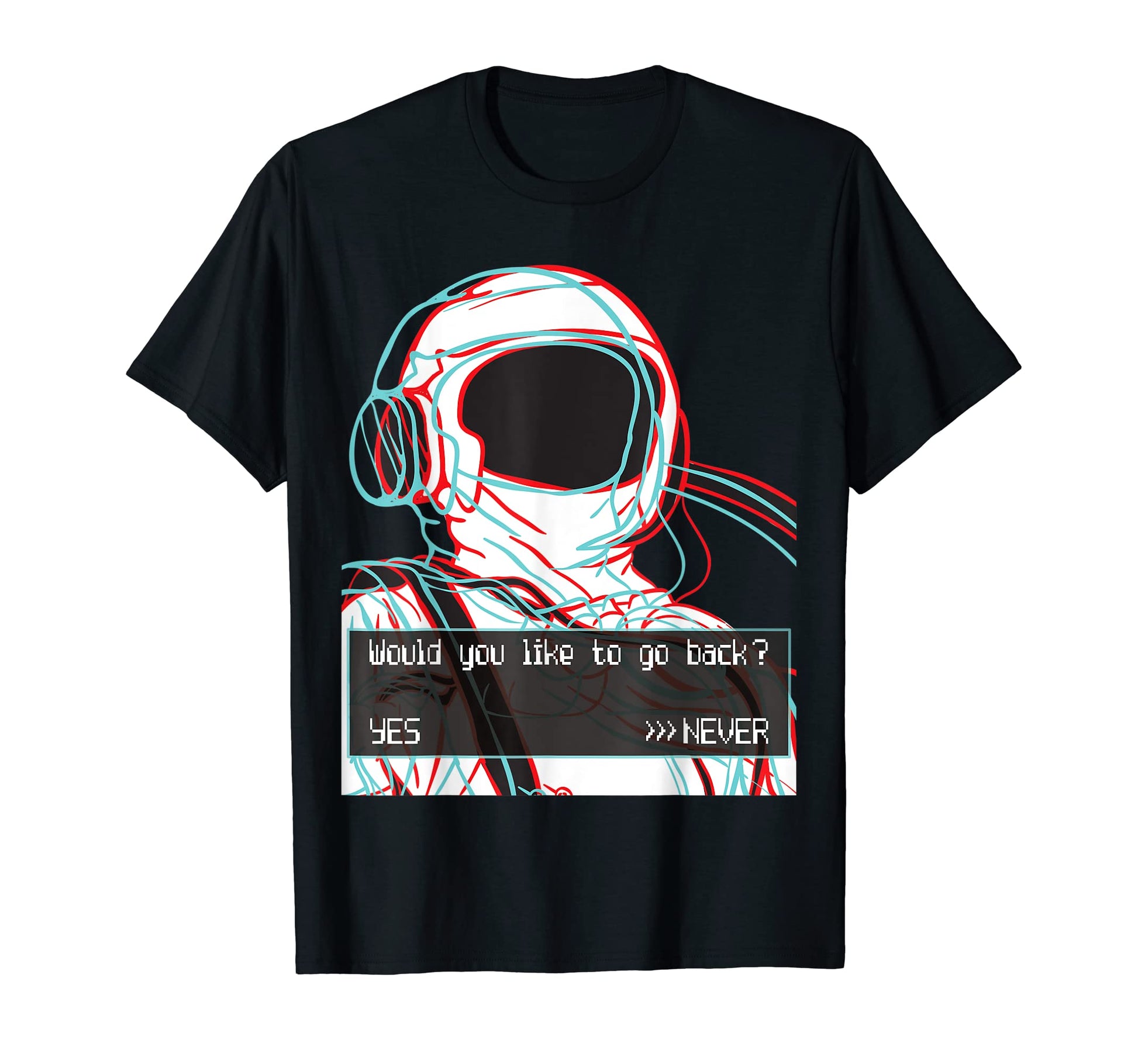 Astronaut Art Aesthetic Vaporwave T-Shirt - Custom Art Print Men Women - T-Shirt, Sweatshirt, Hoodie