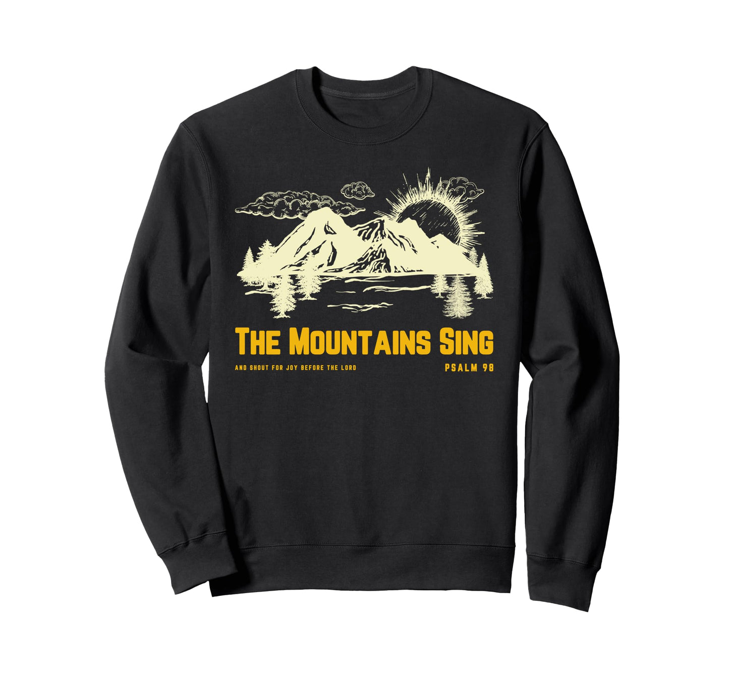 Boho Christian Fall Camping Sweatshirt - Casual Everyday Wear Men Women - T-Shirt, Sweatshirt, Hoodie