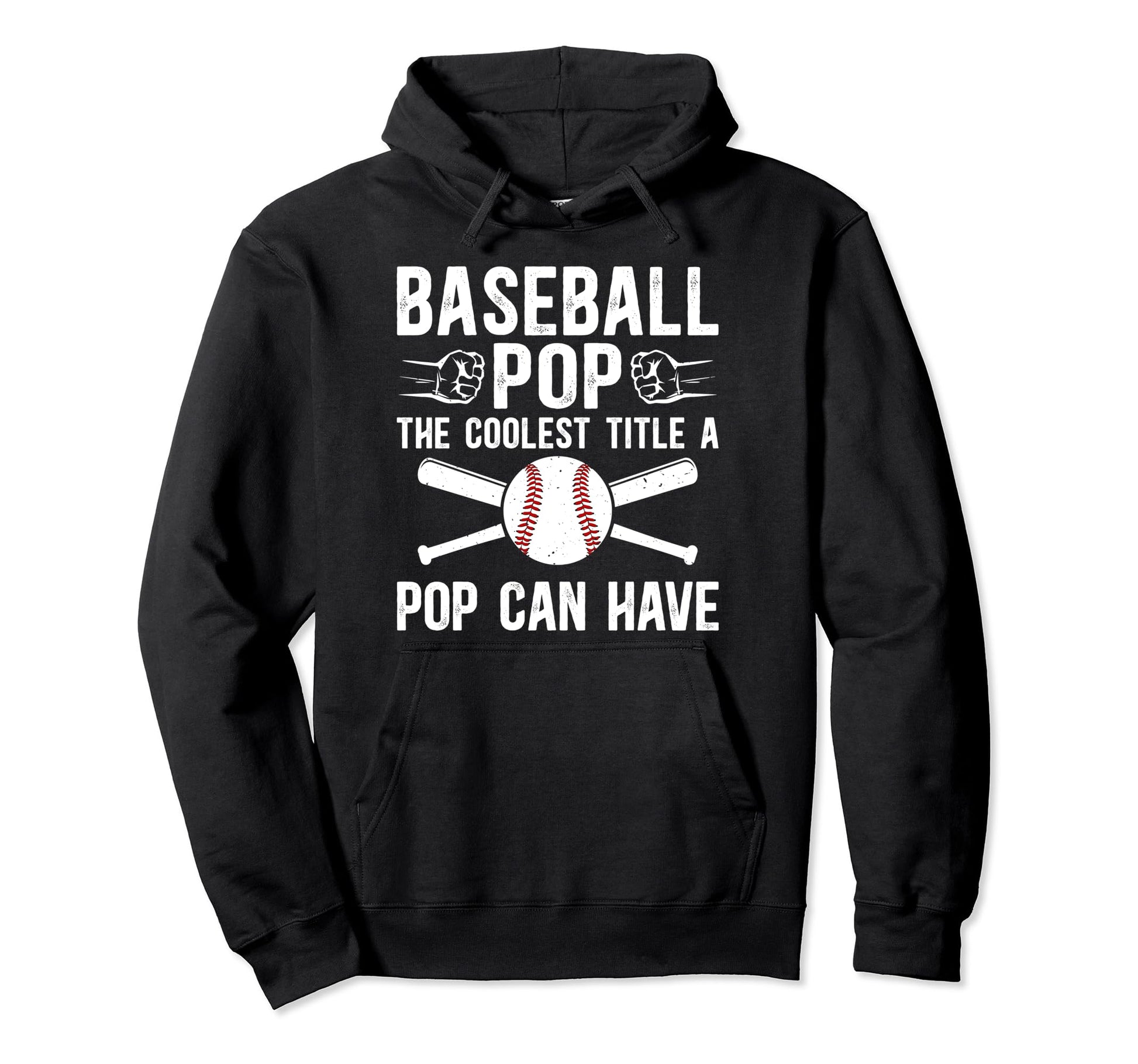 Baseball Pop Coolest Title Pop Baseball Hoodie - Unique Graphic for Adults - T-Shirt, Sweatshirt, Hoodie