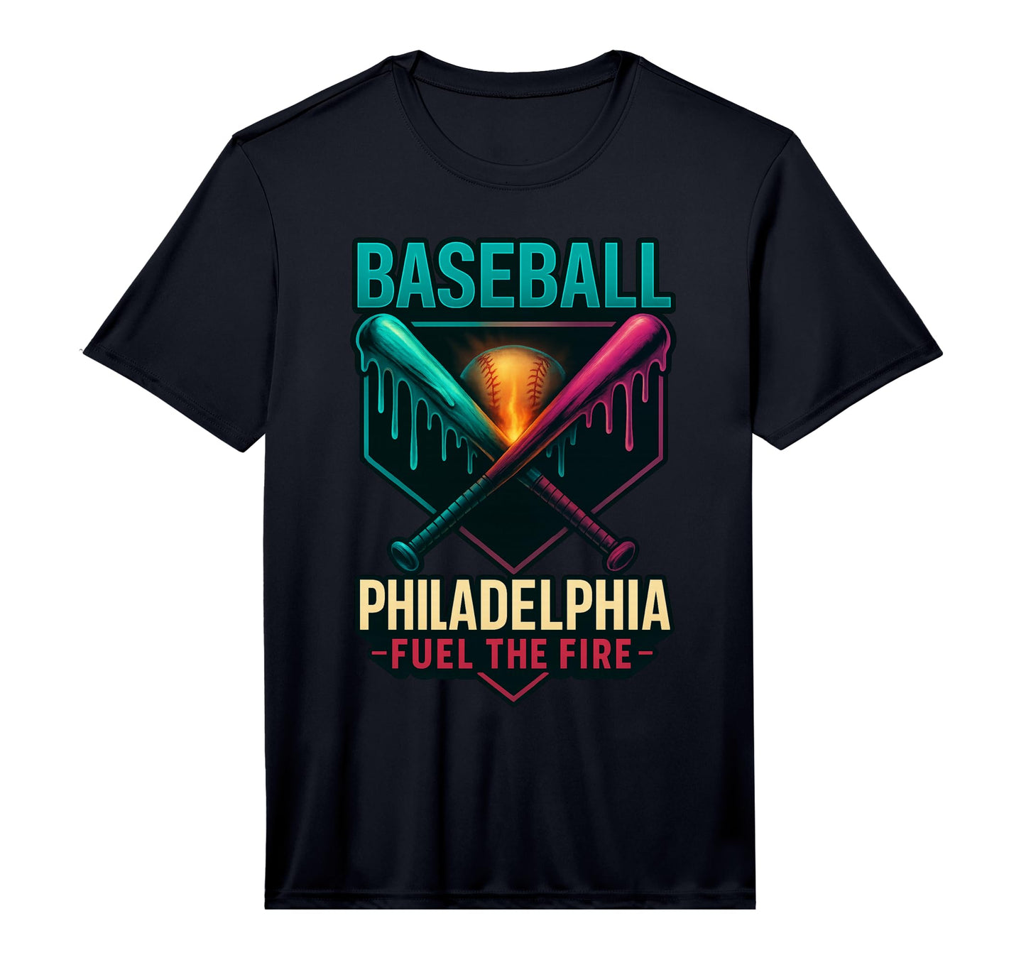 Baseball Fan And Philadelphia T-Shirt - Casual Everyday Wear for Adults - T-Shirt, Sweatshirt, Hoodie