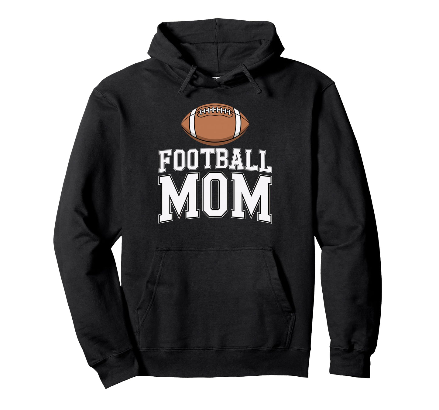 Football Mom Team Spirit Game Day Hoodie - Casual Everyday Wear Unisex - T-Shirt, Sweatshirt, Hoodie