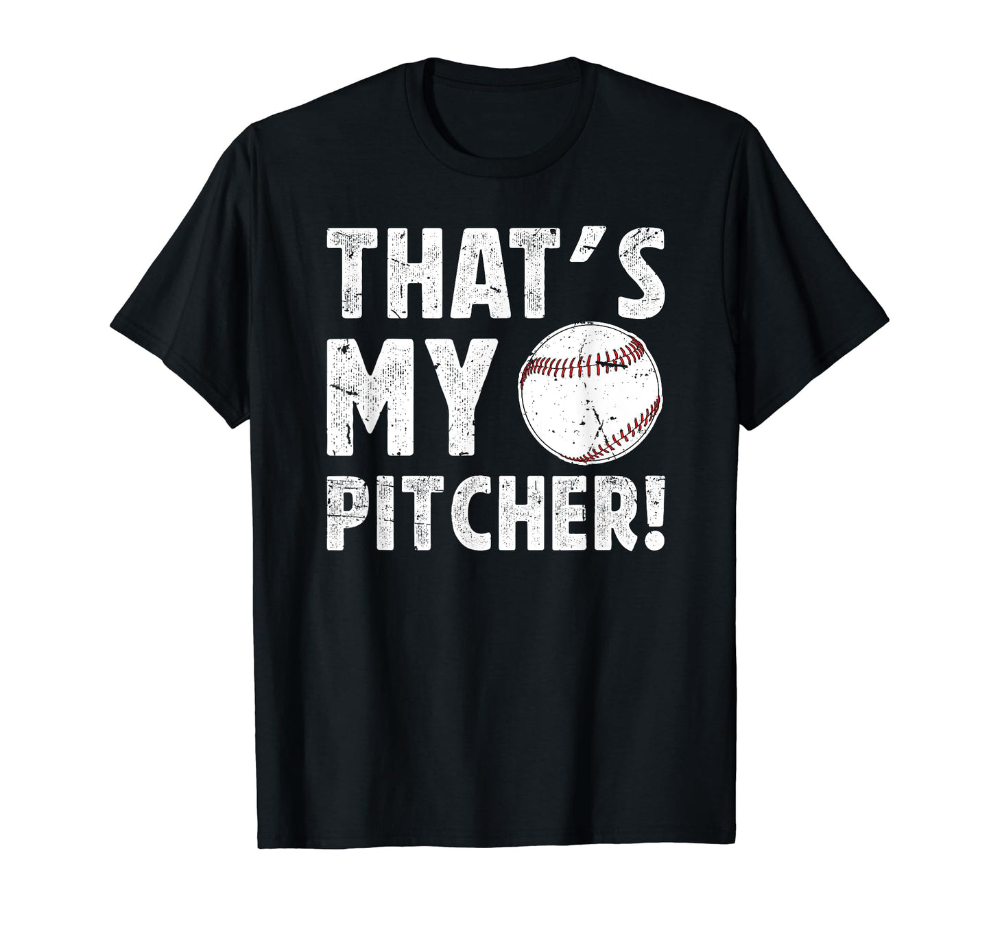 Thats My Baseball Pitcher Dad Baseball T-Shirt - Trendy Graphic Men Women - T-Shirt, Sweatshirt, Hoodie