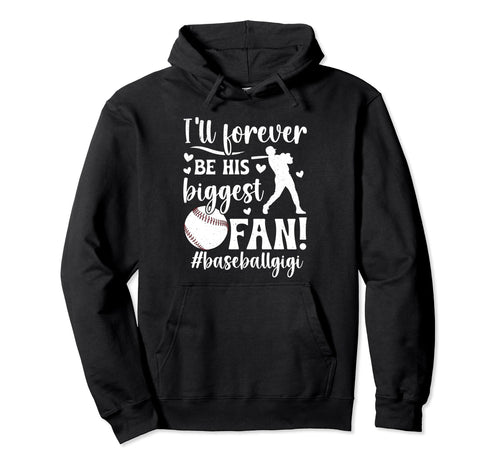 His Biggest Fan Baseball Gigi Hoodie - Aesthetic Graphic for Adults - T-Shirt, Sweatshirt, Hoodie