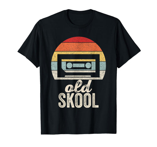 Cassette Tape Old School Music Hip Hop T-Shirt - Graphic Print Unisex - T-Shirt, Sweatshirt, Hoodie