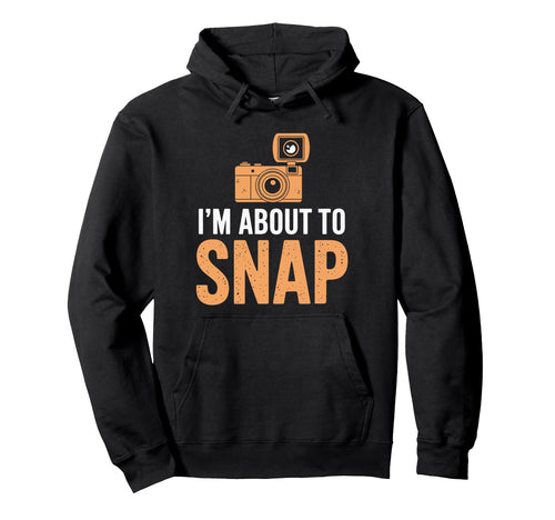 Camera Photographer Hoodie - Unique Graphic Unisex - T-Shirt, Sweatshirt, Hoodie