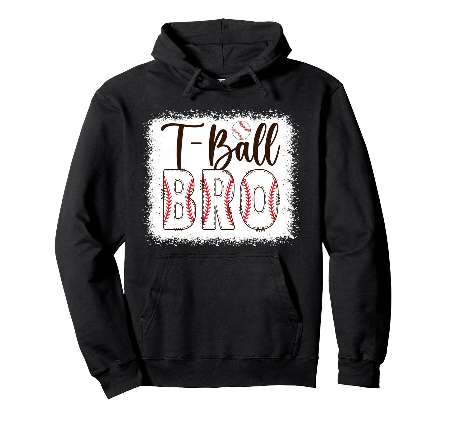 T Ball Bro Baseball T Ball Player Hoodie - Fun Novelty Design Men Women - T-Shirt, Sweatshirt, Hoodie