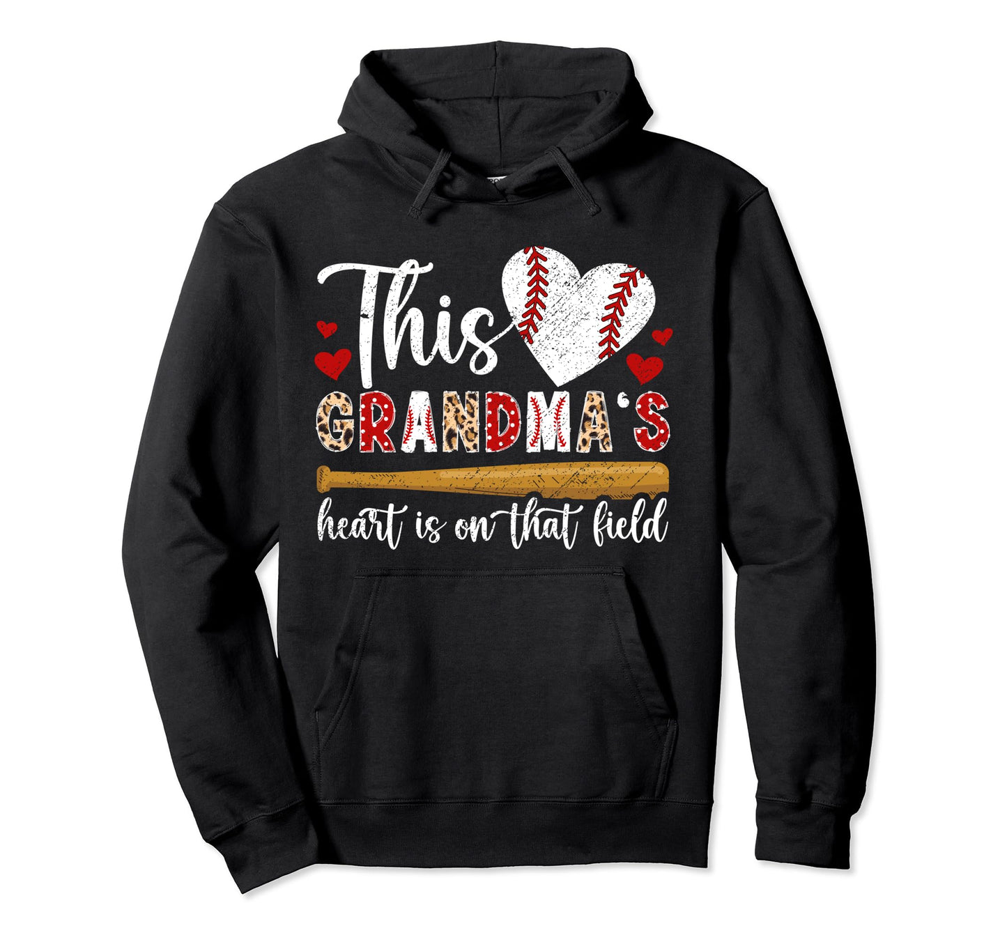 That Field Baseball Grandma Baseball Hoodie - Novelty Apparel Men Women - T-Shirt, Sweatshirt, Hoodie