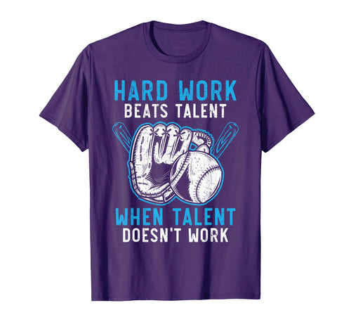 Hard Work Beats Talent When Talent T-Shirt - Fun Novelty Design Men Women - T-Shirt, Sweatshirt, Hoodie