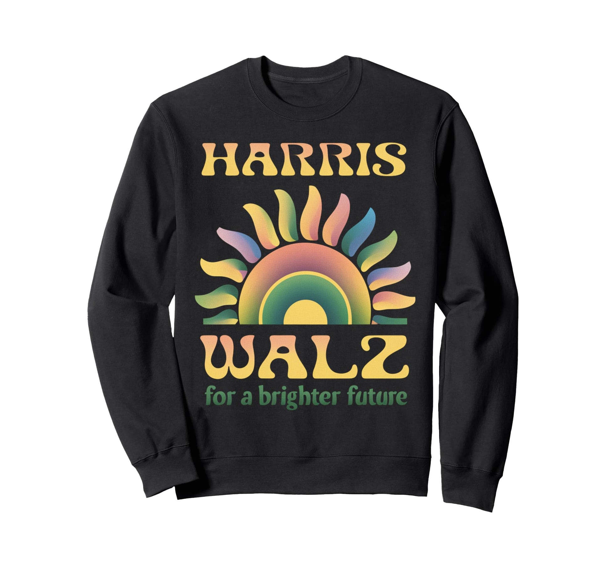 Boho Harris Walz Sweatshirt - Aesthetic Graphic Men Women - T-Shirt, Sweatshirt, Hoodie