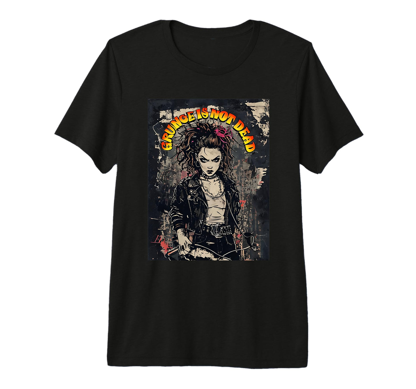 Grunge Is Not Dead Tri Blend T-Shirt - Casual Everyday Wear Men Women - T-Shirt, Sweatshirt, Hoodie