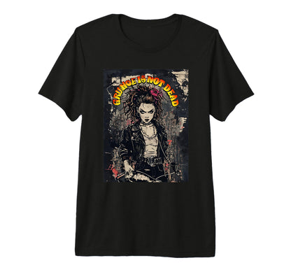 Grunge Is Not Dead Tri Blend T-Shirt - Casual Everyday Wear Men Women - T-Shirt, Sweatshirt, Hoodie