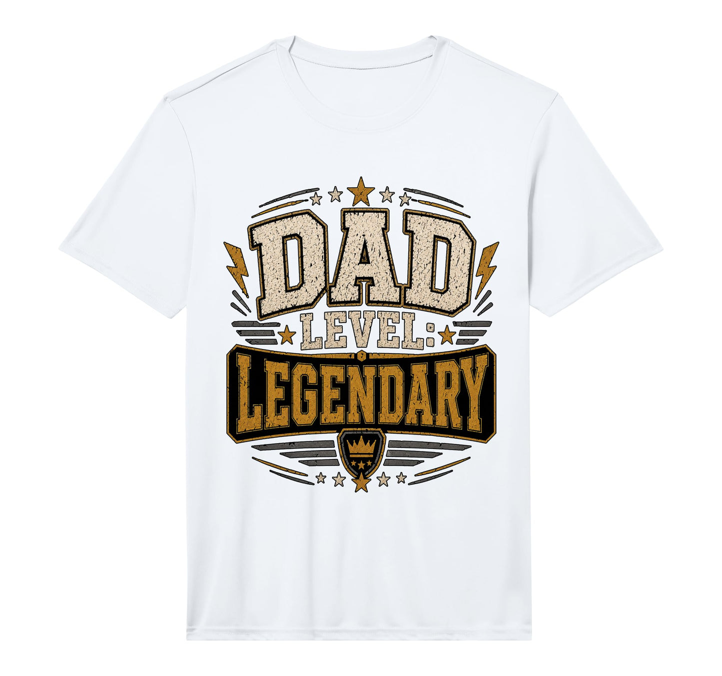 Gifts Dad Level Legendary Papa Husband T-Shirt - Graphic Print Men Women - T-Shirt, Sweatshirt, Hoodie