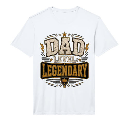 Gifts Dad Level Legendary Papa Husband T-Shirt - Graphic Print Men Women - T-Shirt, Sweatshirt, Hoodie