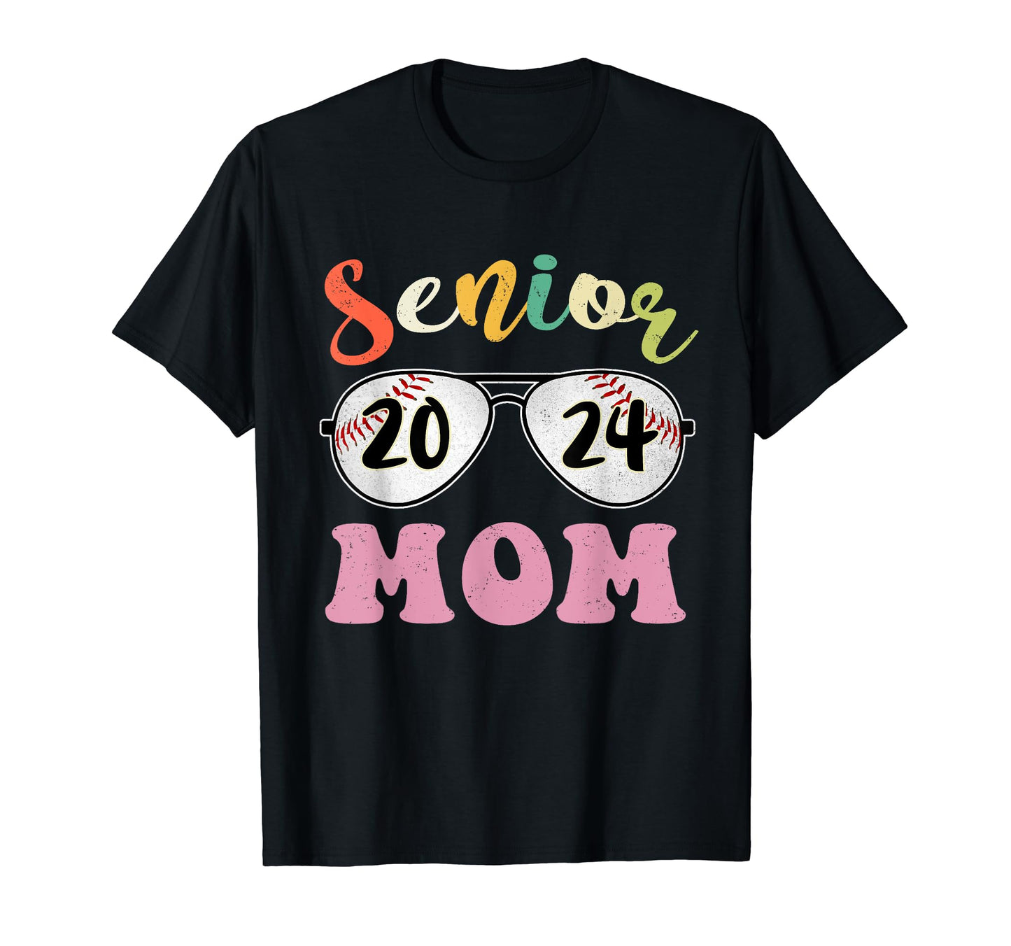 Senior Mom 2024 Class 2024 Senior 24 T-Shirt - Streetwear Style Unisex - T-Shirt, Sweatshirt, Hoodie