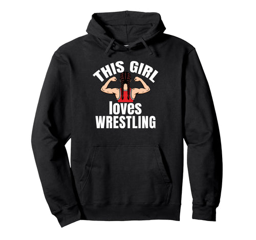 This Loves Wrestling Game Day Hoodie - Fun Novelty Design for Adults - T-Shirt, Sweatshirt, Hoodie