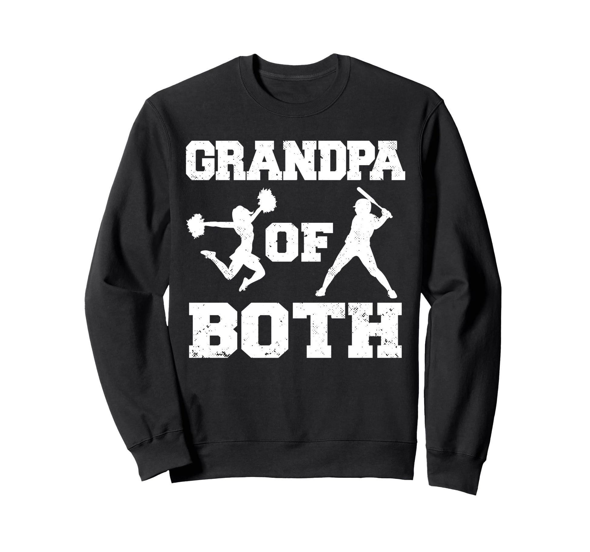 Grandpa Both Funny Baseball Sweatshirt - Casual Everyday Wear for Adults - T-Shirt, Sweatshirt, Hoodie