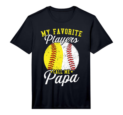 Mens Funny My Favorite Baseball Softball T-Shirt - Custom Art Print Unisex - T-Shirt, Sweatshirt, Hoodie