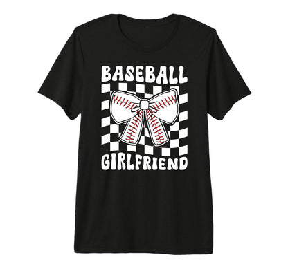 Baseball Girlfriend Groovy Baseball T-Shirt - Trendy Graphic Unisex - T-Shirt, Sweatshirt, Hoodie