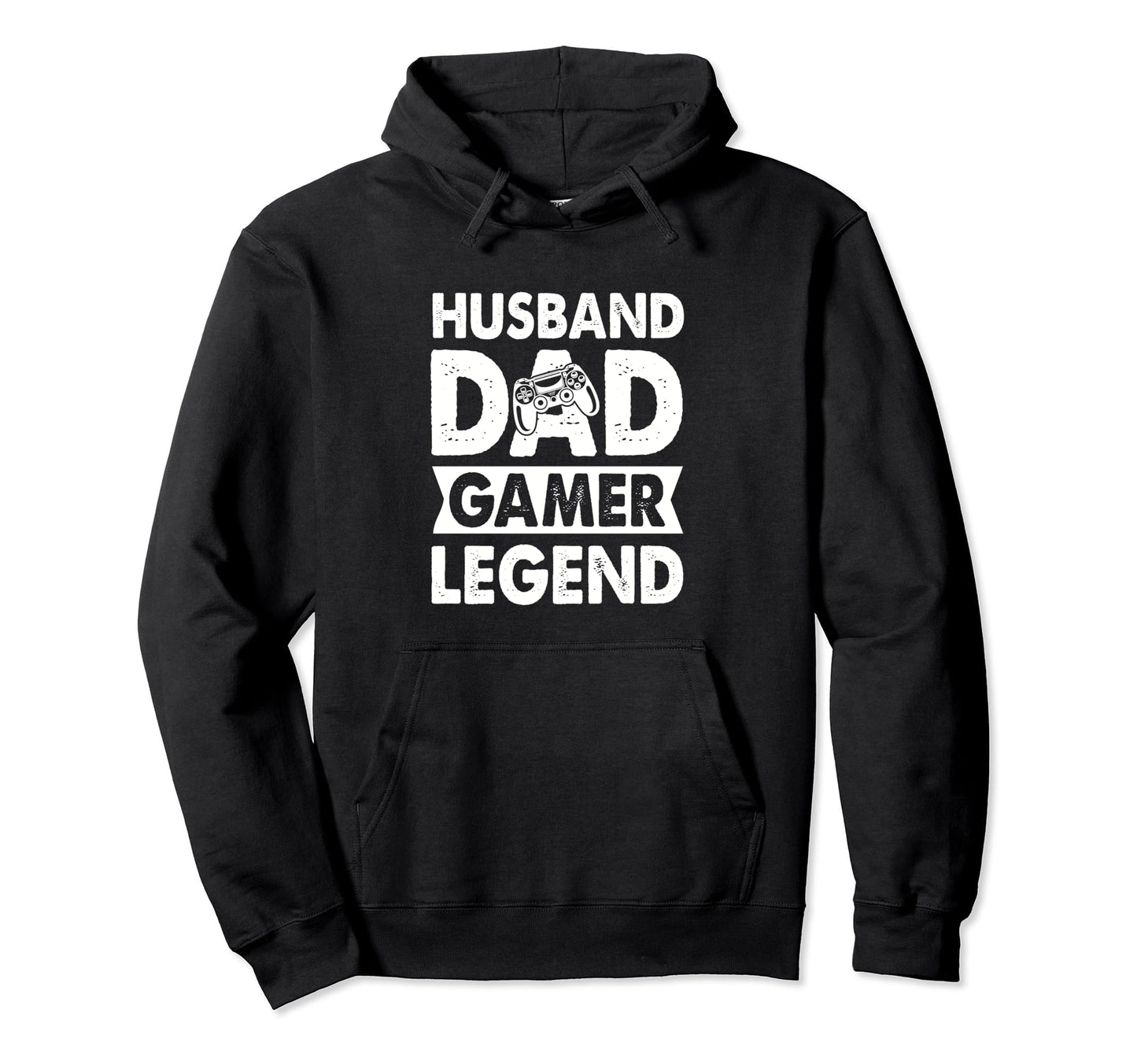 Husband Dad Gamer Legend Fathers Day Hoodie - Custom Art Print Unisex - T-Shirt, Sweatshirt, Hoodie