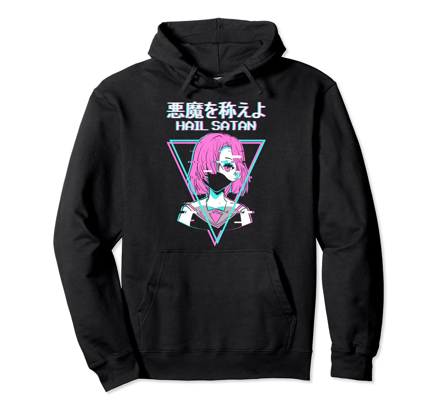 Japanese Vaporwave Anime Aesthetic Hoodie - Aesthetic Graphic for Adults - T-Shirt, Sweatshirt, Hoodie