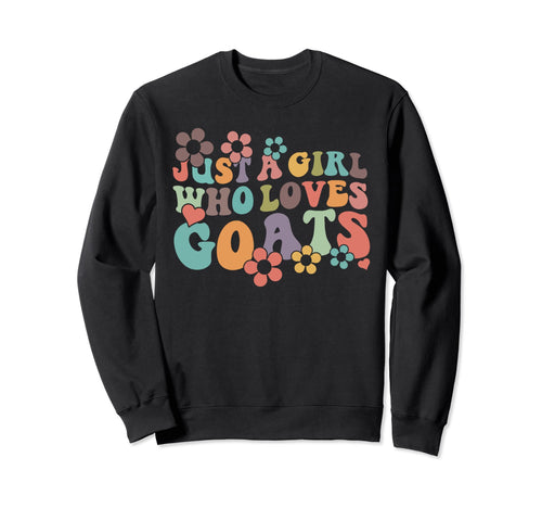 Groovy Boho Hippie Just Who Loves Sweatshirt - Graphic Print for Adults - T-Shirt, Sweatshirt, Hoodie