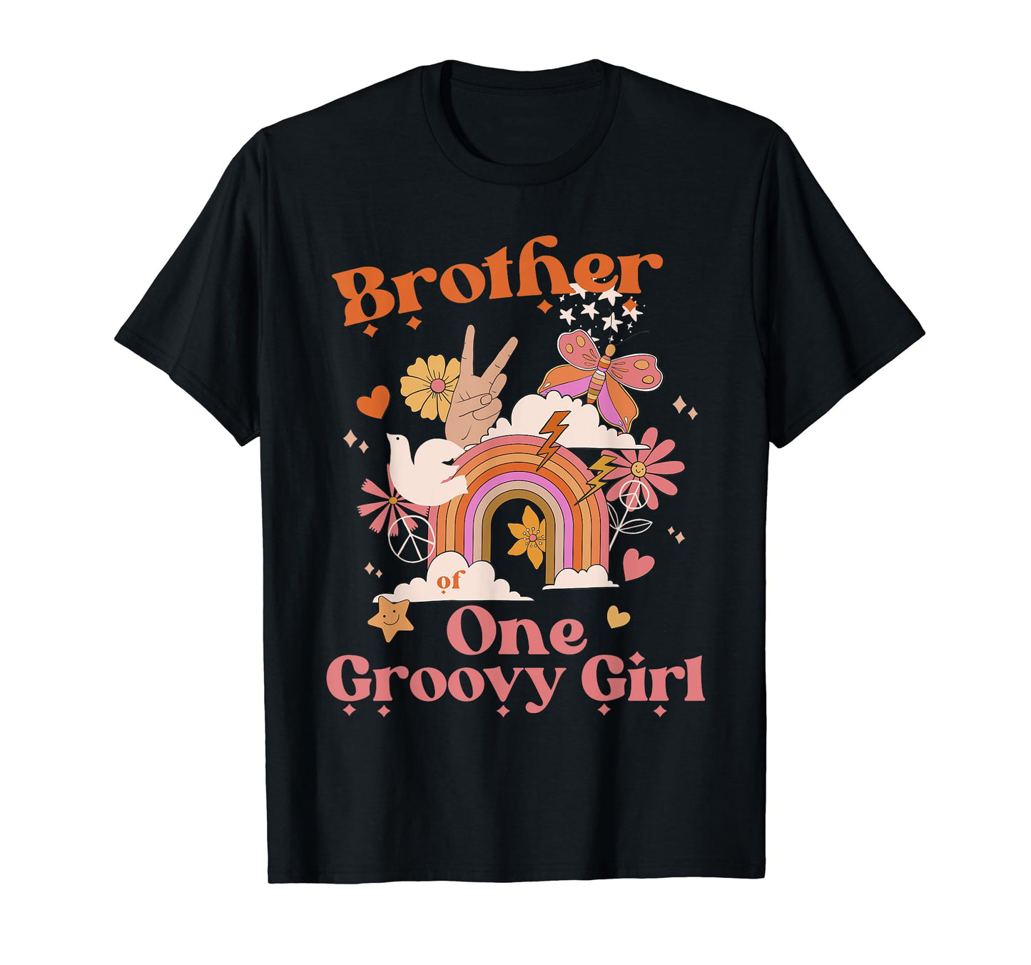 Brother One Groovy Boho Hippie T-Shirt - Streetwear Style Men Women - T-Shirt, Sweatshirt, Hoodie