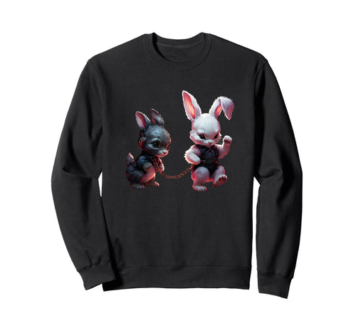 Rabbits Pride Equality Lgbtqia Puppy Sweatshirt - Unique Graphic Unisex - T-Shirt, Sweatshirt, Hoodie