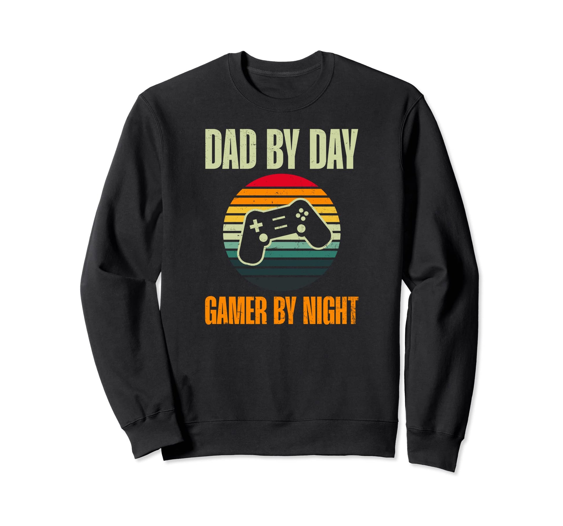 Dad Day Gamer Night Dad Gamer Squad Sweatshirt - Aesthetic Graphic Unisex - T-Shirt, Sweatshirt, Hoodie