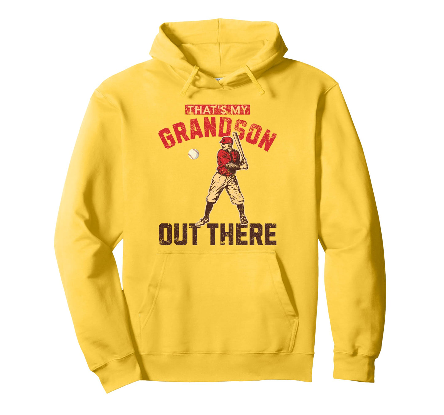 Thats My Grandson Out There Funny Hoodie - Trendy Graphic for Adults - T-Shirt, Sweatshirt, Hoodie