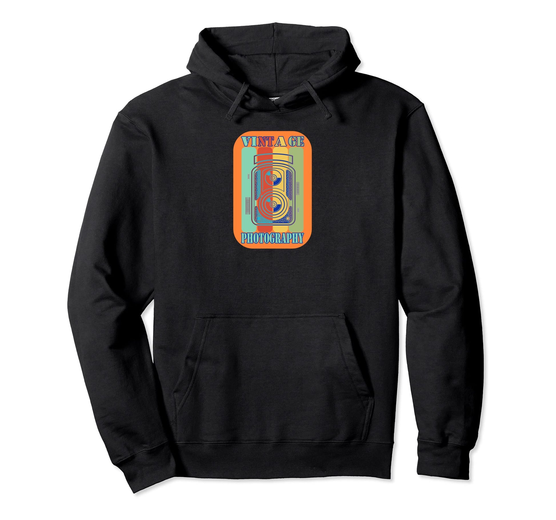 Camera Photography Photographer Hoodie - Fun Novelty Design for Adults - T-Shirt, Sweatshirt, Hoodie