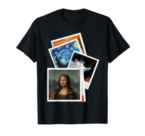 Famous Paintings Instant Camera T-Shirt - Casual Everyday Wear Men Women - T-Shirt, Sweatshirt, Hoodie