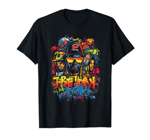 90S Hop Graffiti Oldschool Rap Boom Rap T-Shirt - Graphic Print Men Women - T-Shirt, Sweatshirt, Hoodie