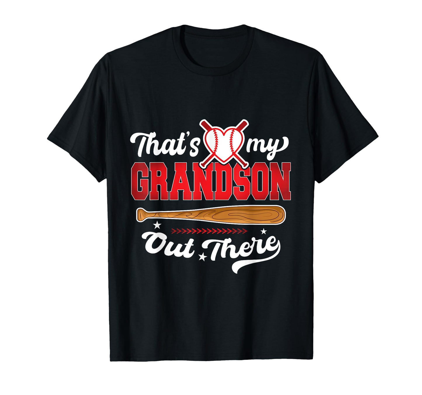 Grandma Grandpa Baseball Funny Thats My T-Shirt - Graphic Print for Adults - T-Shirt, Sweatshirt, Hoodie