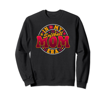 Softball Mom Era Best Game Day Sweatshirt - Fun Novelty Design Unisex - T-Shirt, Sweatshirt, Hoodie
