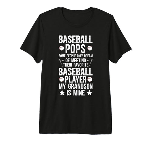 Mens Favorite Baseball Player Pops T-Shirt - Minimalist Print Men Women - T-Shirt, Sweatshirt, Hoodie
