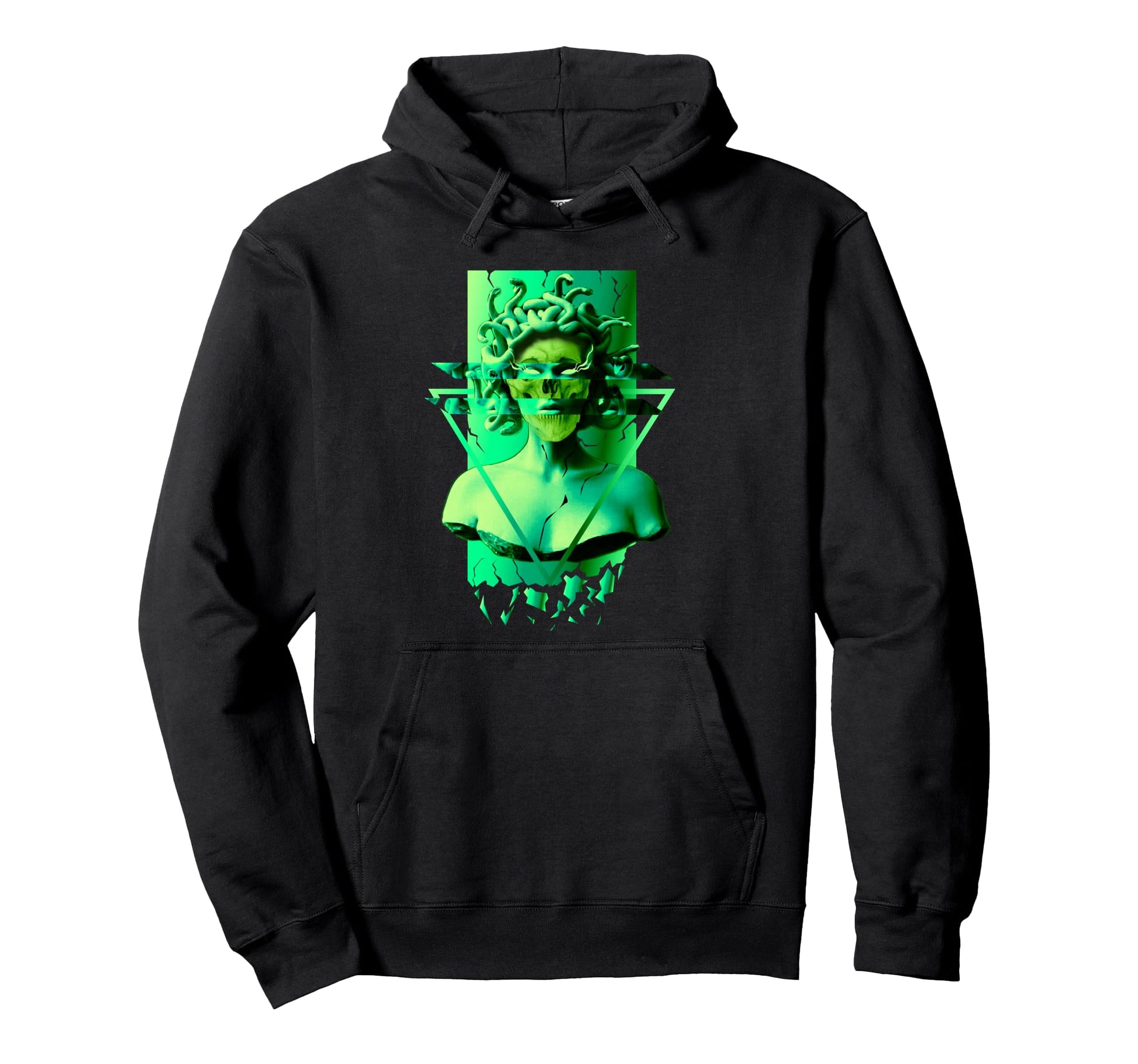 Medusa Snake Aesthetic Edgy Streetwear Hoodie - Aesthetic Graphic Unisex - T-Shirt, Sweatshirt, Hoodie
