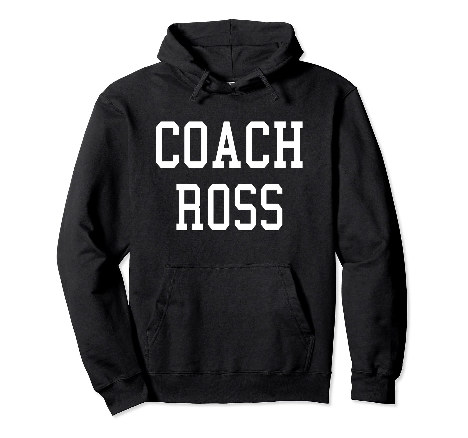 Coach Ross Custom Football Soccer Hoodie - Casual Everyday Wear for Adults - T-Shirt, Sweatshirt, Hoodie