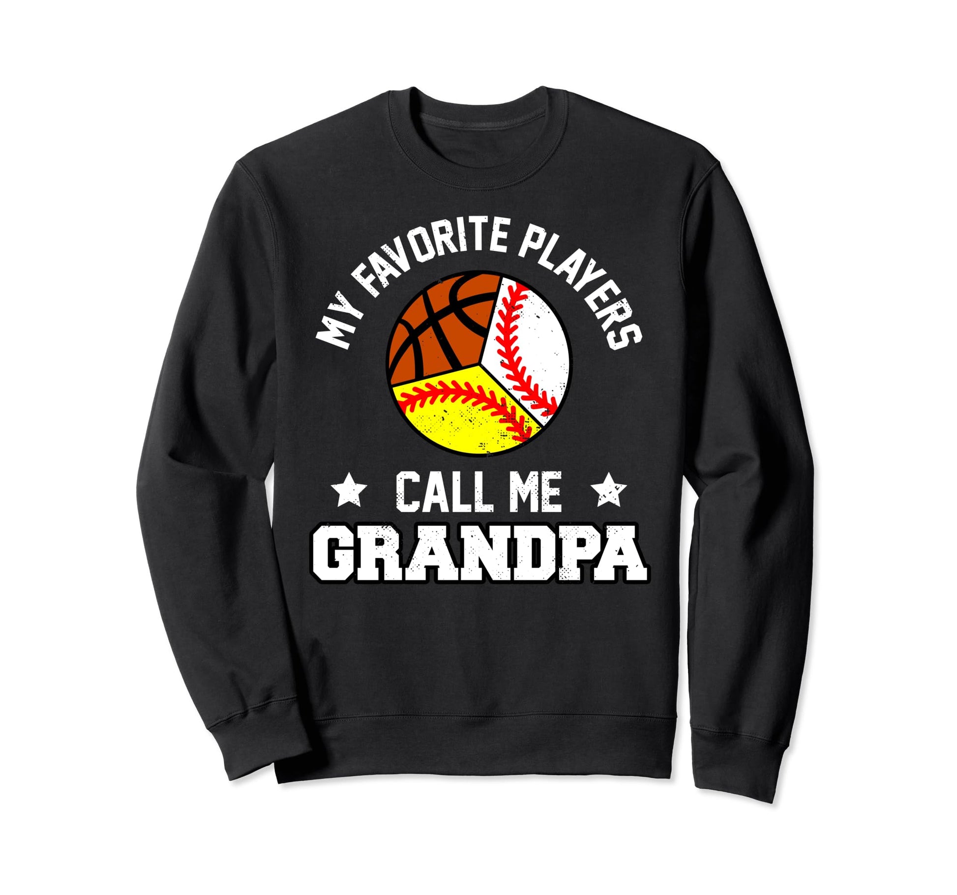 My Favorites Baseball Softball Sweatshirt - Graphic Print for Adults - T-Shirt, Sweatshirt, Hoodie