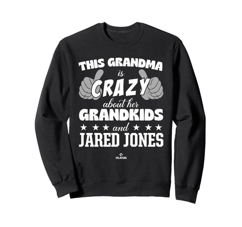Grandma Crazy Jared Jones Prospect Sweatshirt - Graphic Print for Adults - T-Shirt, Sweatshirt, Hoodie