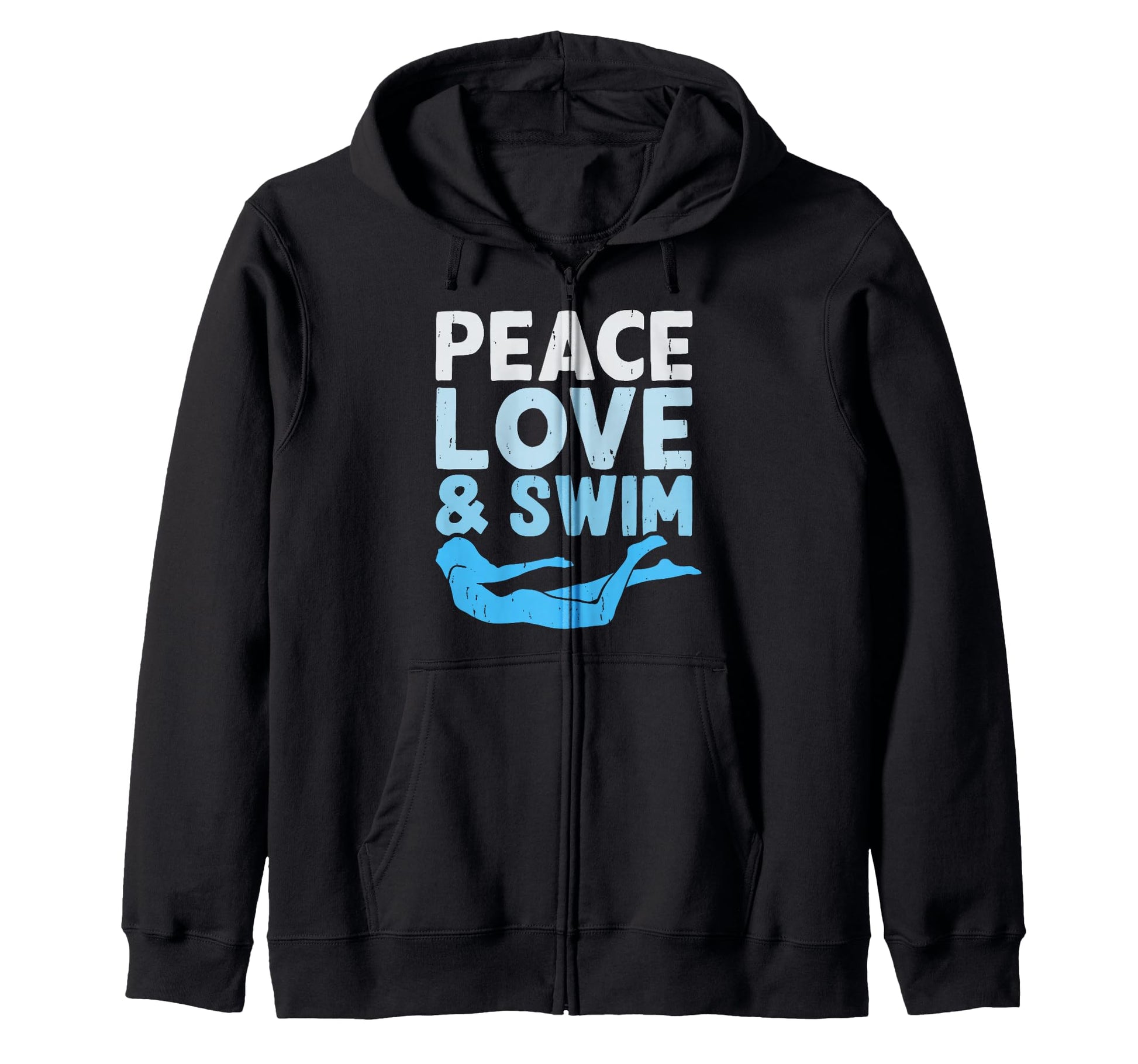 Swimming Swim Gifts Swimmers Deillum Hoodie - Fun Novelty Design Men Women - T-Shirt, Sweatshirt, Hoodie