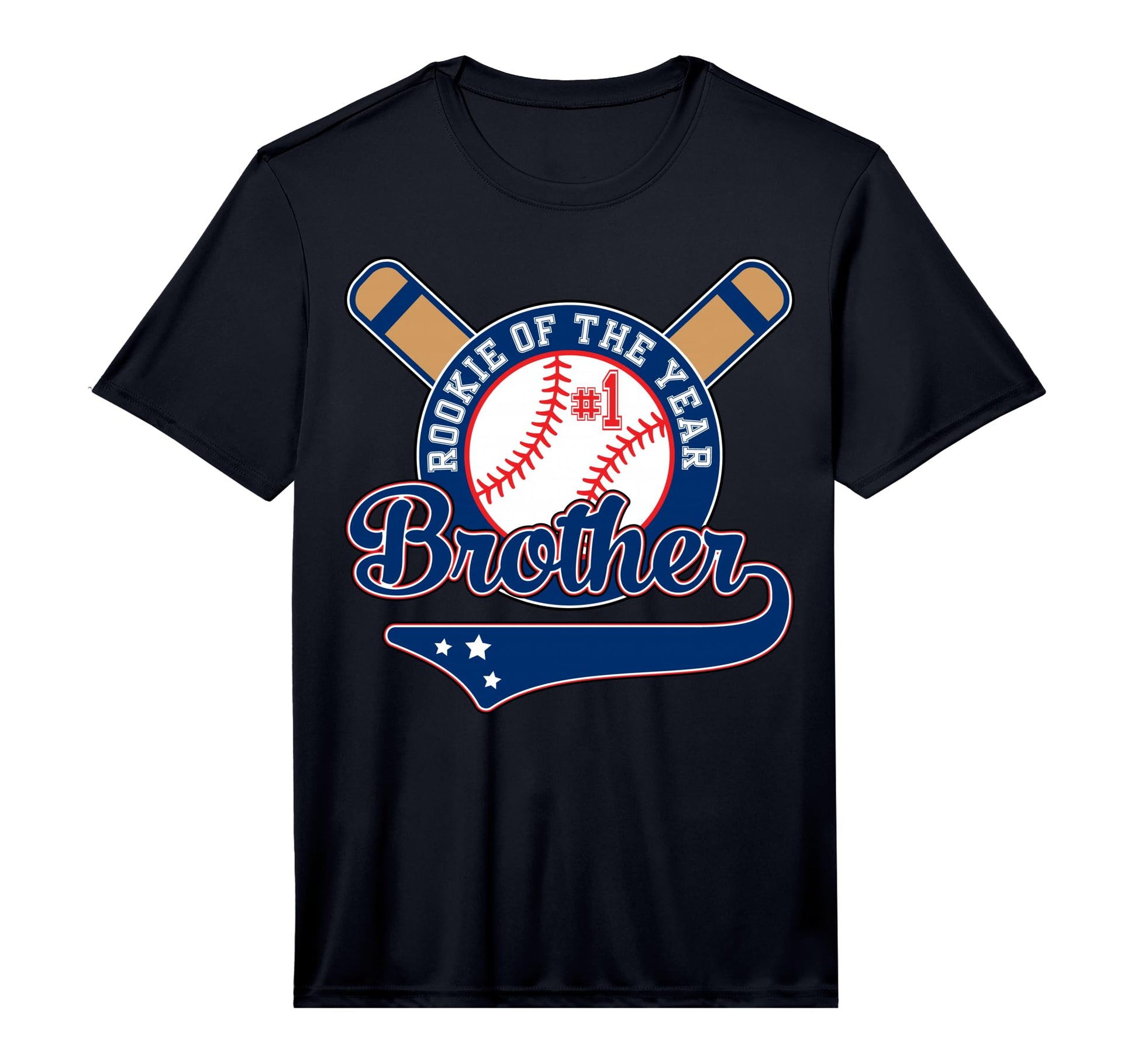 Brother Rookie 1St Birthday Baseball T-Shirt - Streetwear Style for Adults - T-Shirt, Sweatshirt, Hoodie