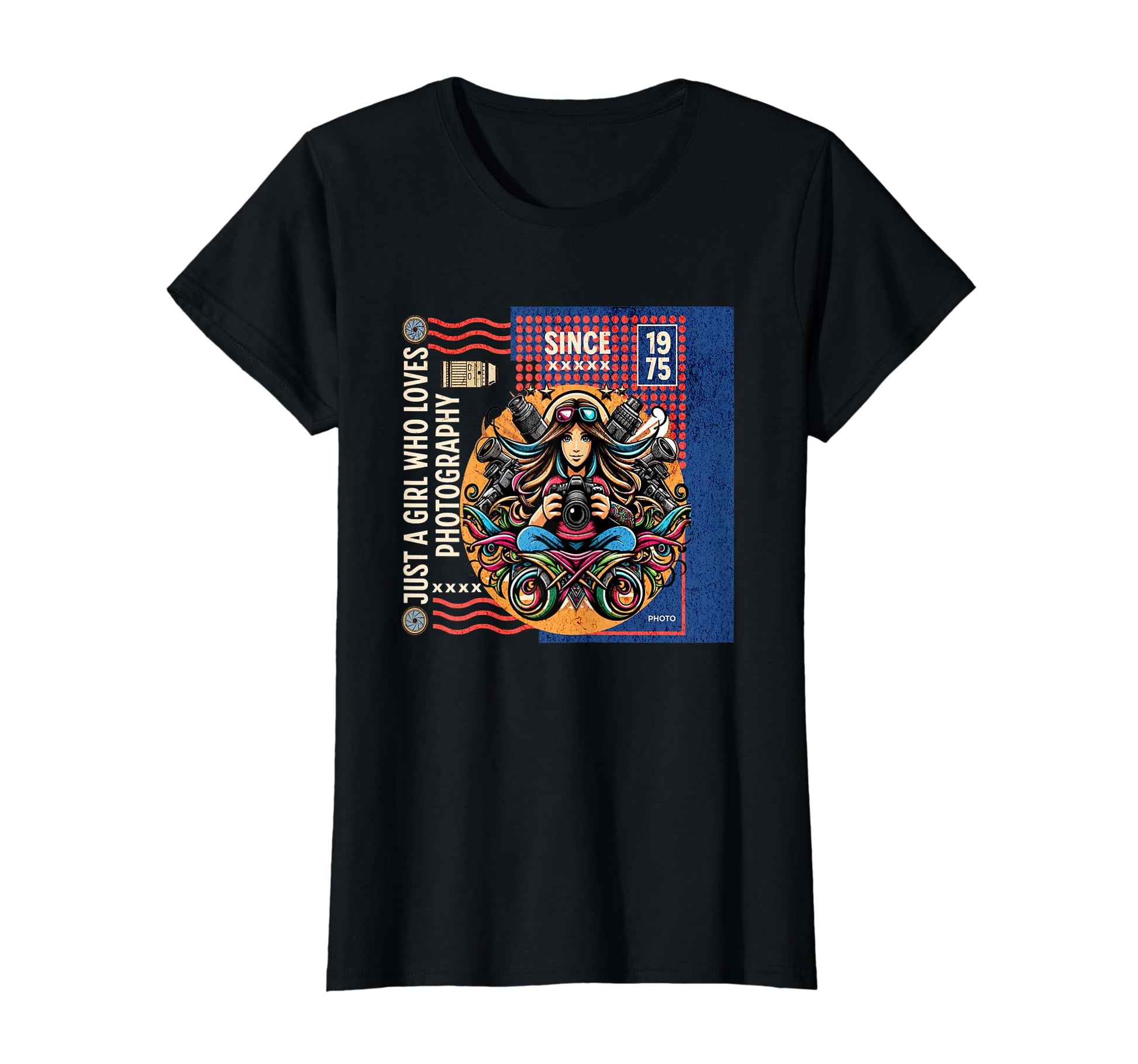 Funny Photography Lover Cameraman T-Shirt - Fun Novelty Design for Adults - T-Shirt, Sweatshirt, Hoodie