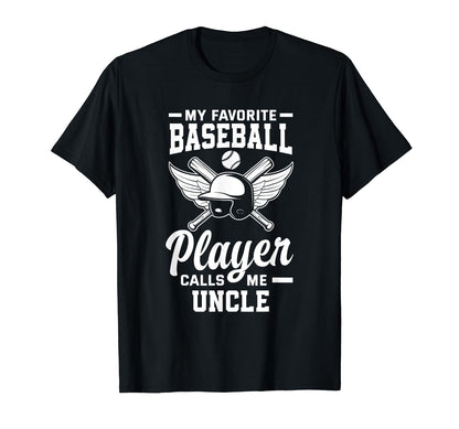 My Favorite Baseball Player Calls Me T-Shirt - Aesthetic Graphic Men Women - T-Shirt, Sweatshirt, Hoodie